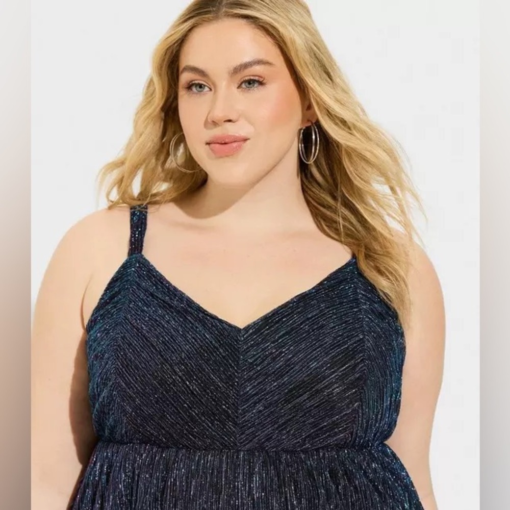 Torrid Tea Length Sleeveless Dress L (0) - Picture 5 of 6
